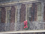 rainy day Jackson Square
