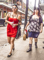 two women on Rue Royale